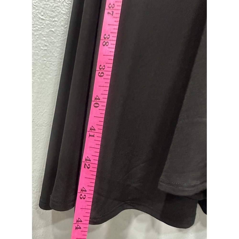 White House Black Market Dress Women's Small Black Maxi Stretch Short  Sleeves - Picture 7 of 9